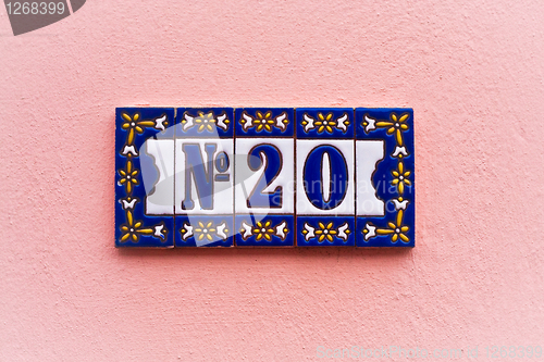 Image of house number