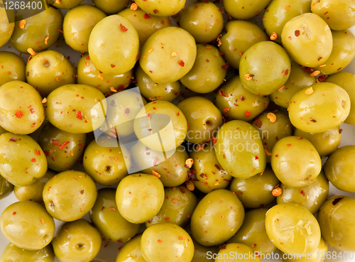 Image of green olives