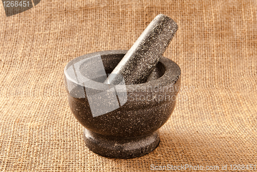 Image of pestle and mortar