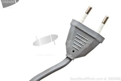 Image of Gray electric plug 