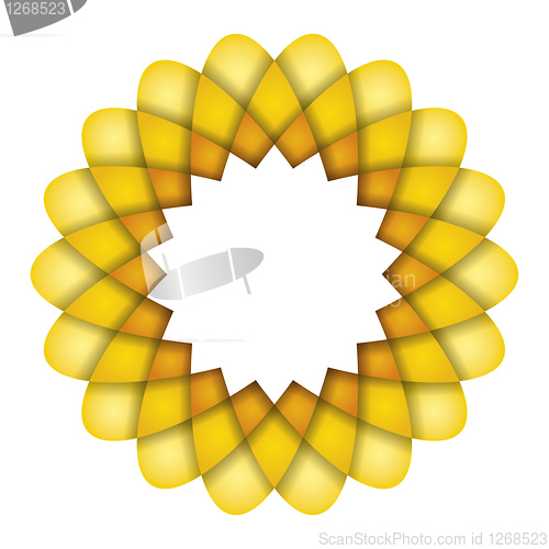 Image of yellow flower graphic