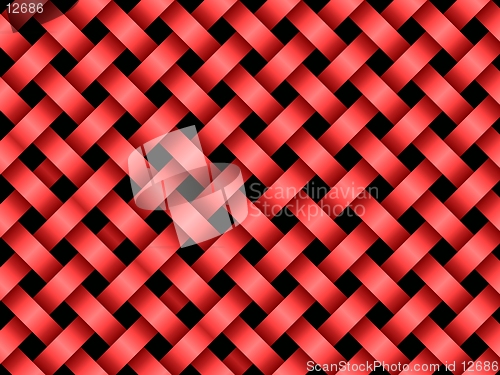 Image of wave background-red/black