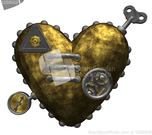 Image of metal heart