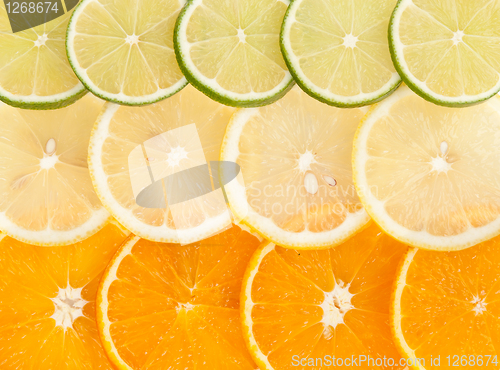Image of lemon lime orange slices