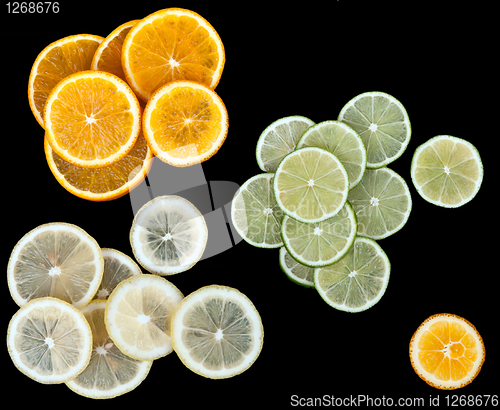 Image of lemon lime orange slices