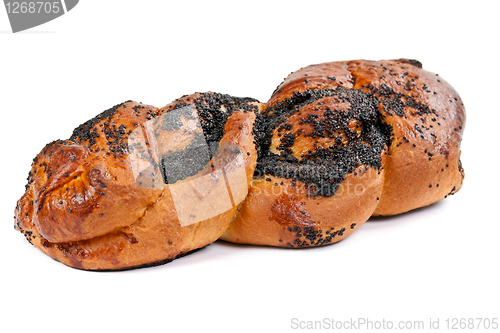 Image of delicious loaf with poppy seeds