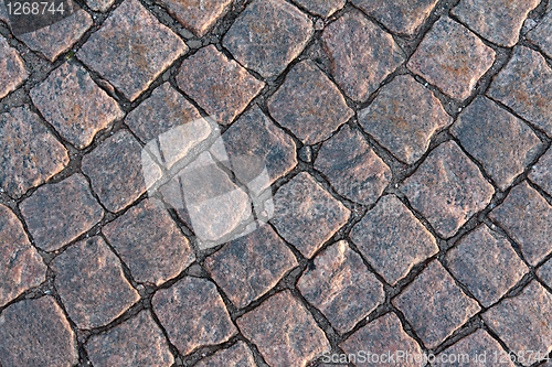 Image of cobbled pavement