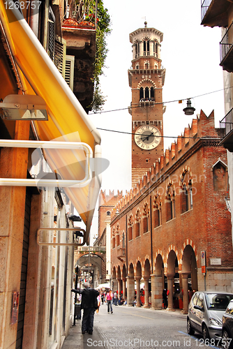 Image of The tower Lamberti in Verona