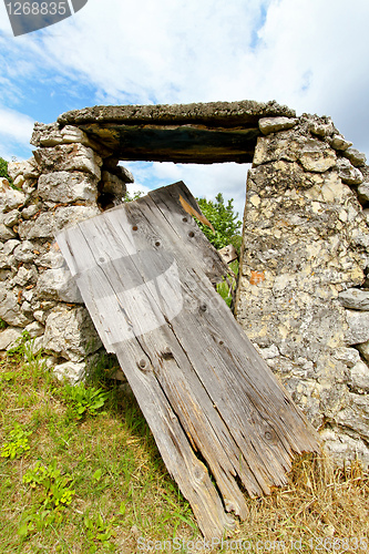 Image of Derelict door