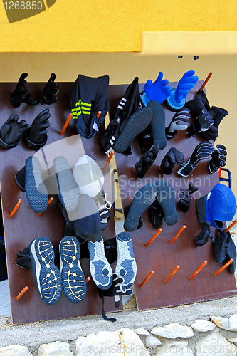 Image of Scuba gear