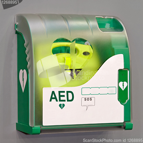 Image of AED unit