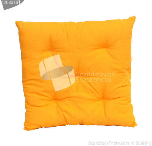 Image of Yellow pillow