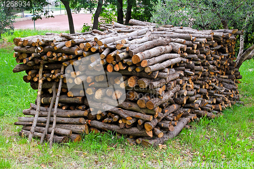 Image of Firewood stack