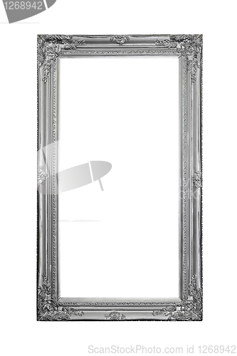 Image of Silver vertical frame