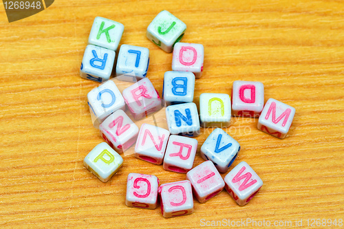 Image of Letters dice