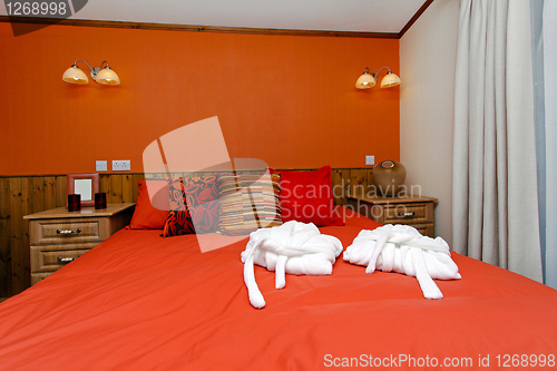 Image of Red bedroom