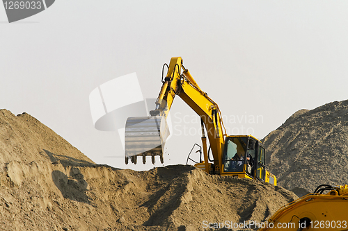 Image of Excavator machine