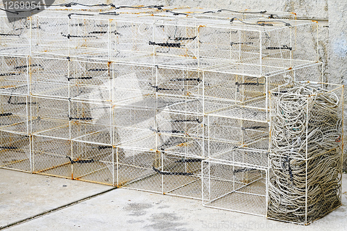 Image of Fish trap cages