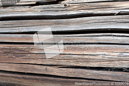 Image of Cracked Wooden Texture
