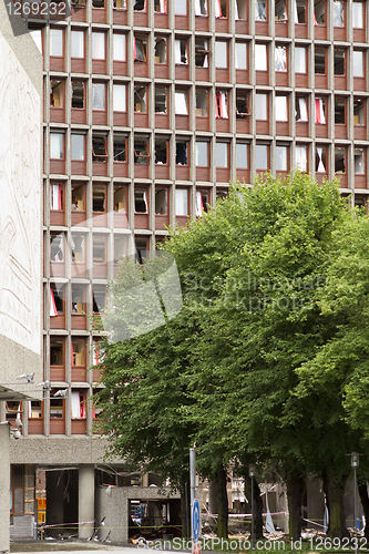 Image of Oslo bombing