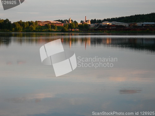 Image of Fossum saw mill in Bærum in Norway.