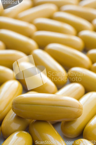 Image of yellow pills