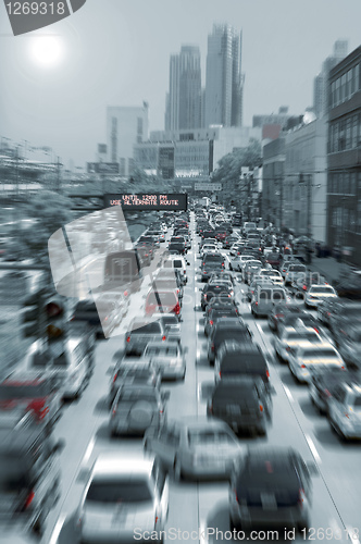 Image of traffic jam