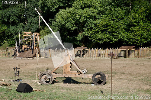 Image of Medieval catapult