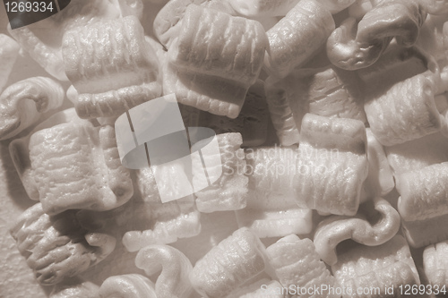 Image of packing peanuts