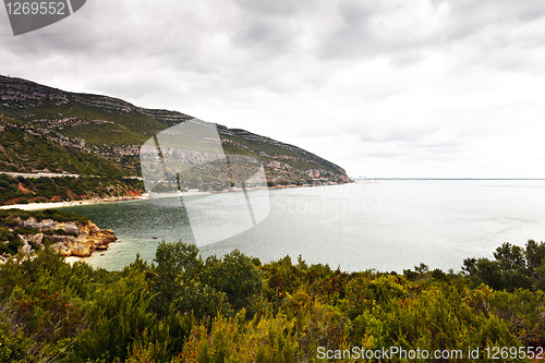 Image of Landscape in the natural Park of Arrabida.