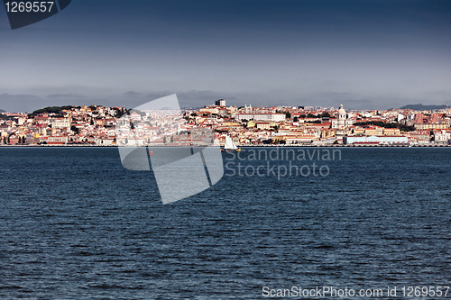 Image of Landscape of fhe city of Lisbon.