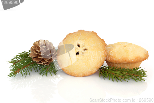 Image of Mince Pie and Pine Cone 