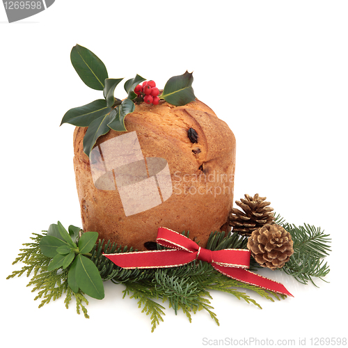 Image of Panettone Christmas Cake