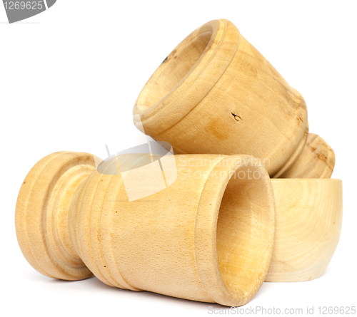 Image of Wooden cups