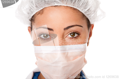 Image of Doctor nurse eyes