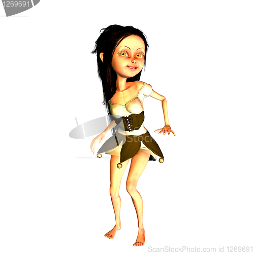 Image of dancing girl