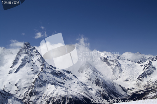 Image of View from ski slope