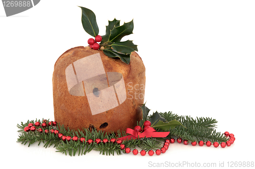 Image of Panettone Christmas Cake