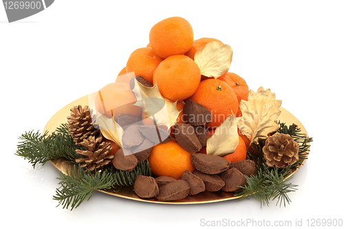 Image of Christmas Fruit and Nuts