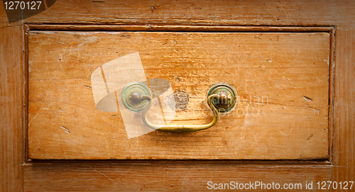 Image of Wooden drawer