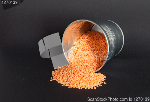 Image of red lentils