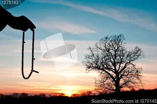 Image of prayer beads