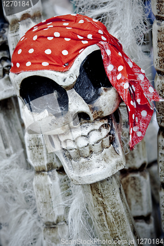 Image of Pirate skelton, halloween image