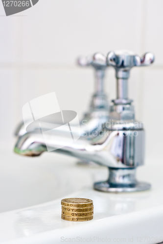 Image of Concept of the cost of water