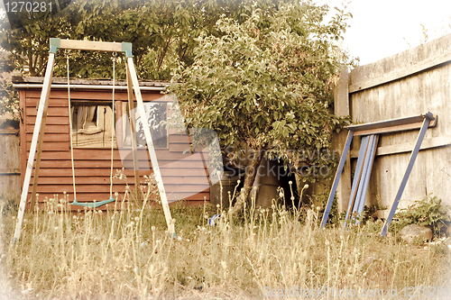 Image of Overgrown garden