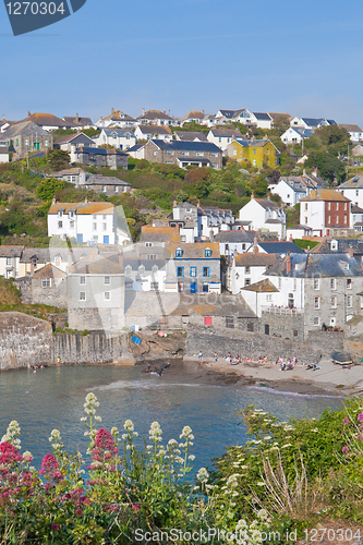 Image of View of Port Isaac bay in Cornwall