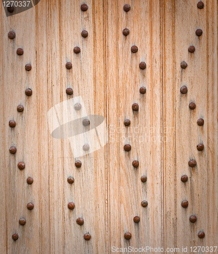 Image of wooden door