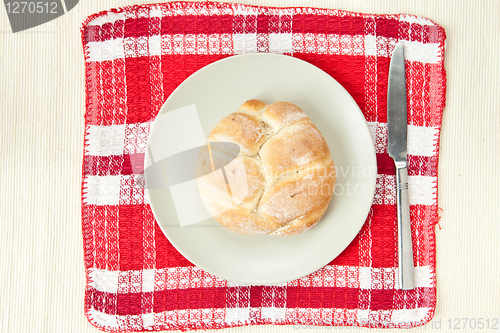 Image of Fresh bread roll