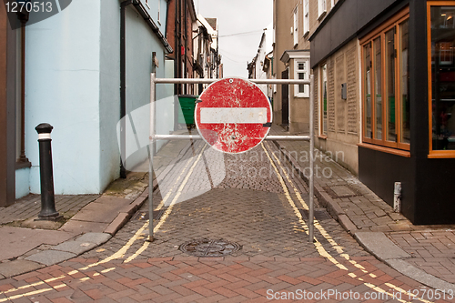 Image of no entry
