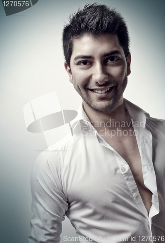 Image of Smiling Young Handsome Man